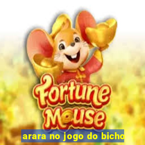 arara no jogo do bicho